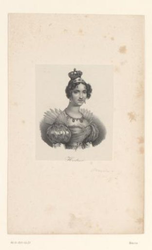 Portrait of Hortense Eugénie de Beauharnais, Queen of Holland