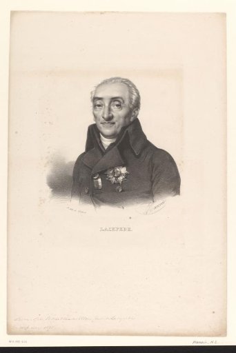 Portrait of Bernard Germain de Lacépède