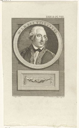Portrait of Jean Henri des Villattes