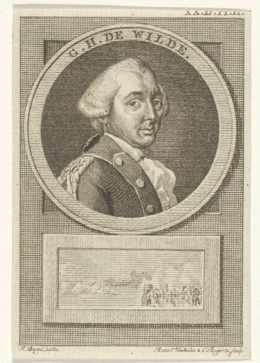Portrait of George Hendrik de Wilde