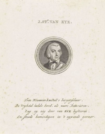 Portrait of Jan Stockelaar van Eyk