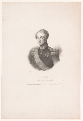 Portrait of Louis Charles Philippe Raphael of Orléans, Duke of Nemours
