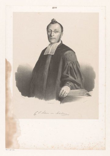 Portrait of Carel Steven Adama van Scheltema