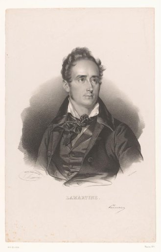 Portrait of Alphonse de Lamartine