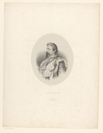 Portrait of Napoleon III Bonaparte, Emperor of France