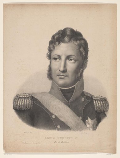 Portrait of Louis Philippe I, King of France