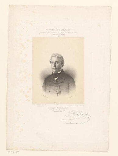 Portrait of Marie Roch Louis Reybaud