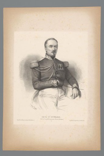 Portrait of army leader Phocion Eynard