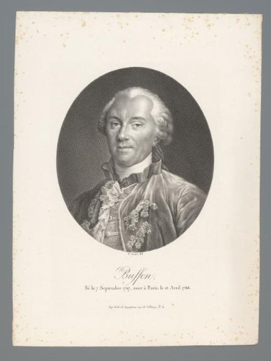 Portrait of Georges-Louis Leclerc, Count of Buffon