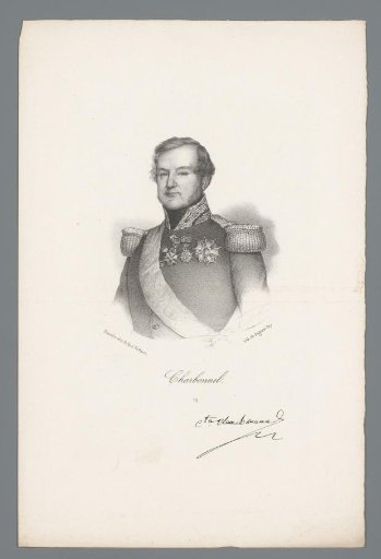 Portrait of the Politician Joseph Claude Marie Charbonnel