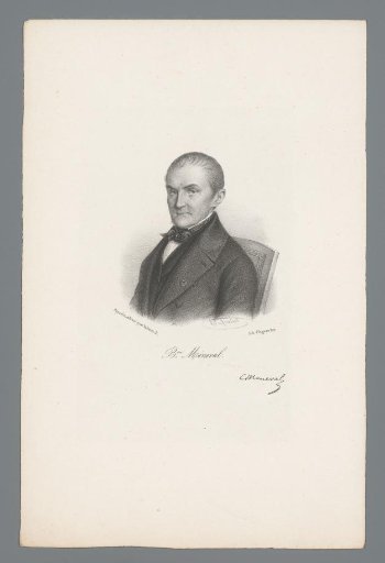 Portrait of Baron Claude François de Méneval