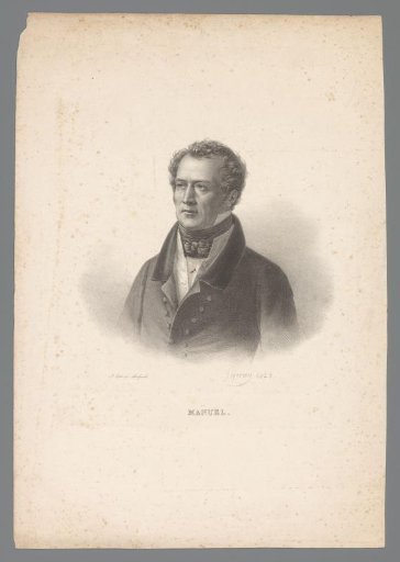 Portrait of Jacques-Antoine Manuel