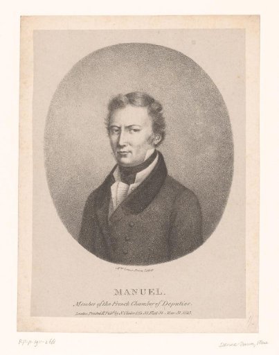 Portrait of Jacques-Antoine Manuel