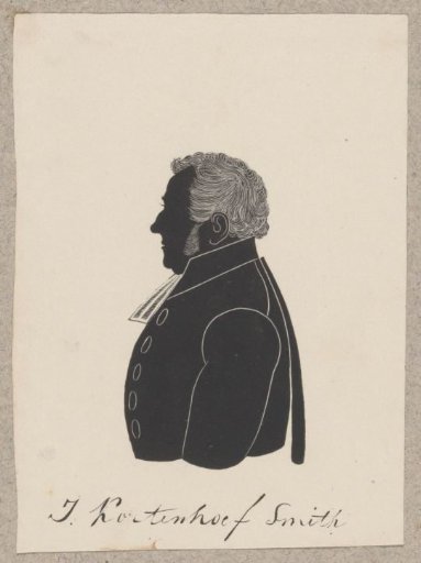 Silhouette Portrait of Jan Kortenhoef Smith