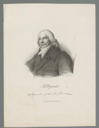 Portrait of Charles Maurice, Duke of Talleyrand-Périgord