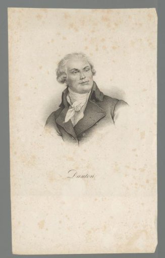 Portrait of Georges-Jacques Danton