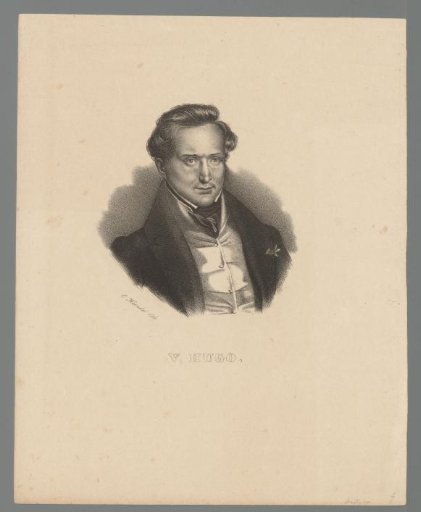 Portrait of Victor Hugo