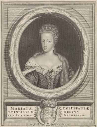 Portrait of Queen Maria Anna of Spain