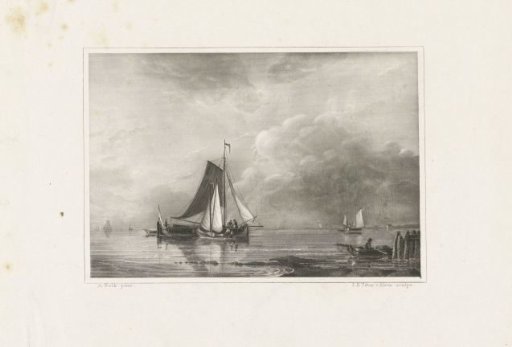 Sailing ships on the water