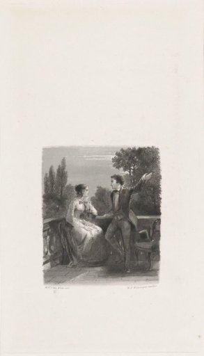 Young Couple on a Terrace