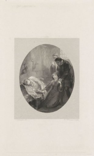 Figures at a Deathbed
