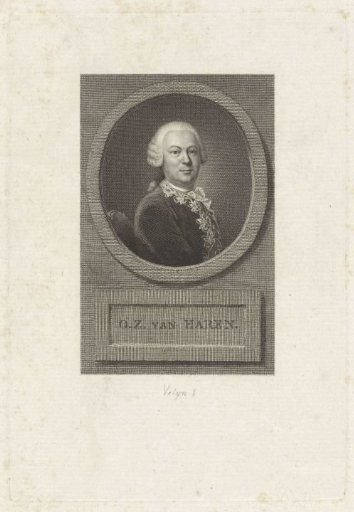 Portrait of Onno Zwier van Haren