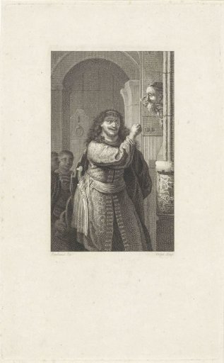 Samson threatening his father-in-law