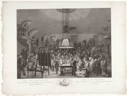 Hall of Physics in Felix Meritis, 1789