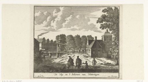 Road with Riders at Honselaarsdijk