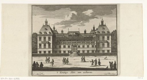 Palace Honselaarsdijk from the Rear