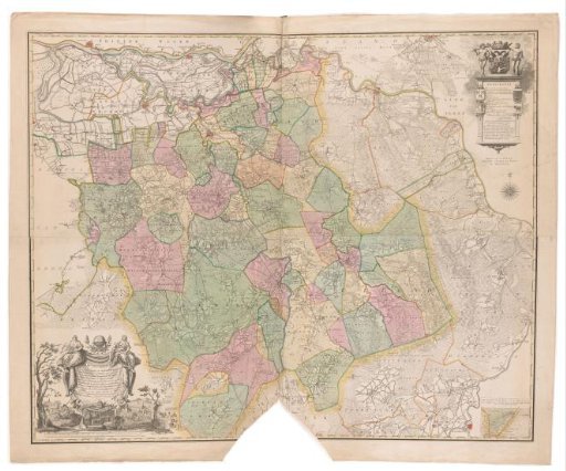 Map of Brabant