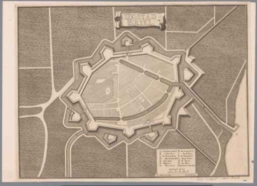 Fortress Plan of Brielle