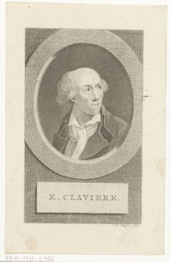 Portrait of Étienne Clavière