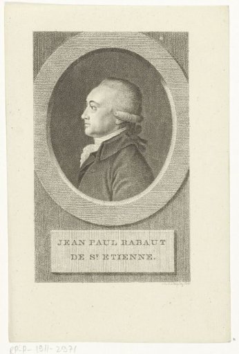 Portrait of Jean-Paul Rabaut Saint-Étienne