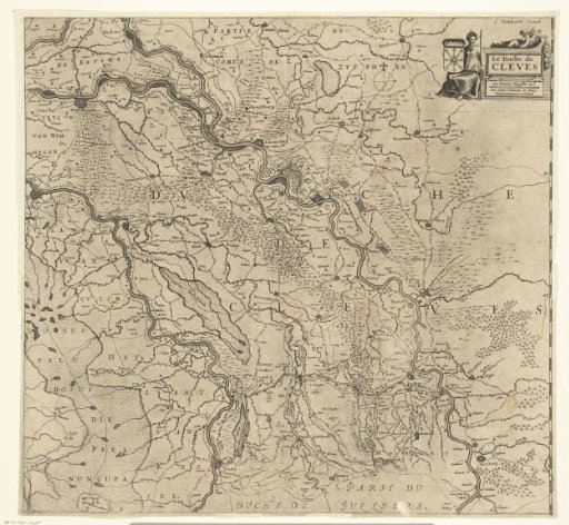 Map of the Duchy of Cleves
