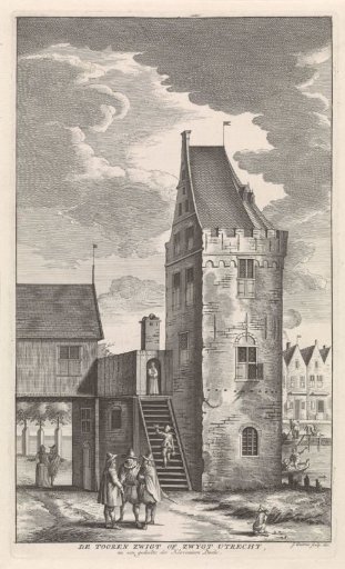 View of the Swych Utrecht tower in Amsterdam
