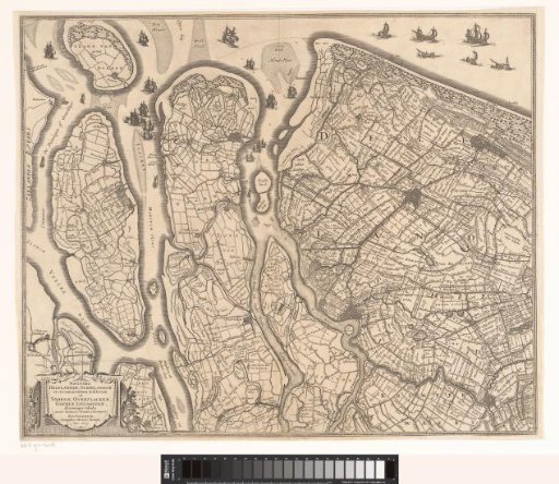 Map of Delfland, Schieland, and the South Holland islands