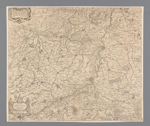 Map of the Prince-Bishopric of Liège