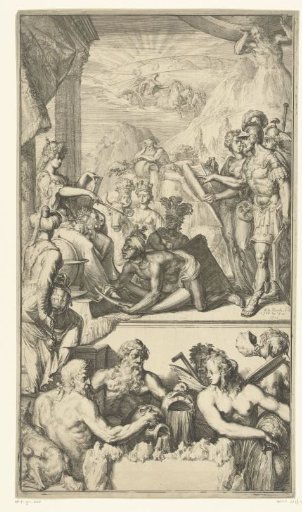 Title page for 'Atlas nouveau, contenant toutes les parties du monde' by Guillaume Delisle