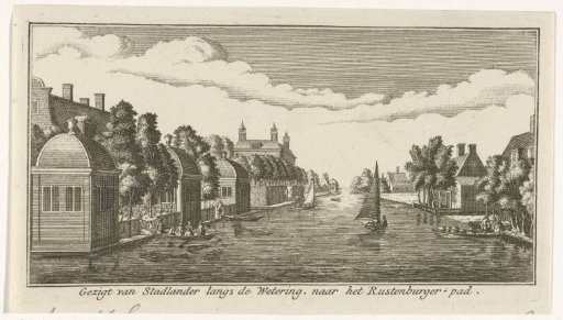 View of the canal at Rustenburgerpad