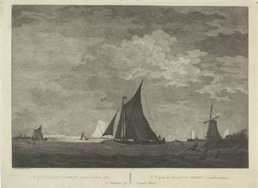 Ships on the IJ at the Blauwhoofd in Amsterdam, 1762