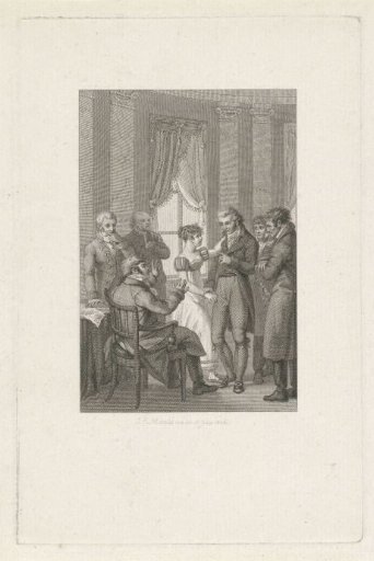 Company in an interior