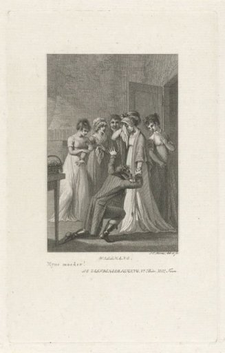Man kissing the hand of a weeping woman