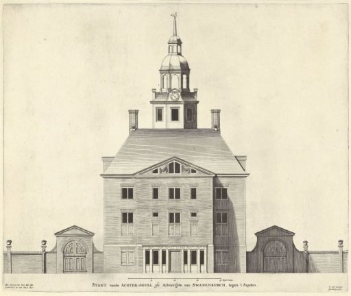 Rear of Swanenburg, Common House of Rijnland