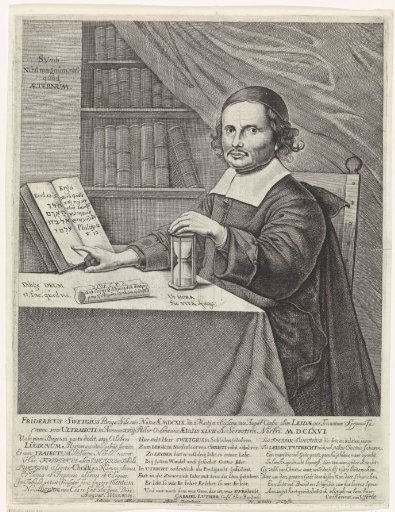 Portrait of Fredericus Swetgius