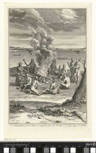 Victory ritual among the indigenous inhabitants of Virginia