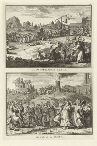 Representations of Religious Customs from India