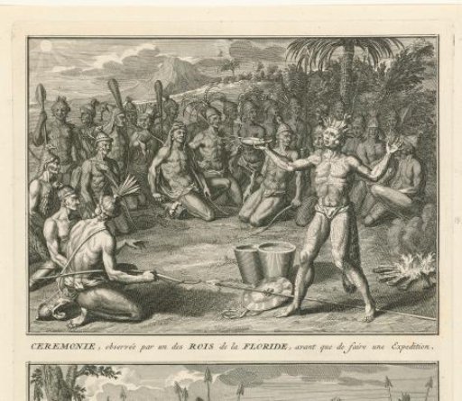 War ceremonies of the indigenous people of Florida