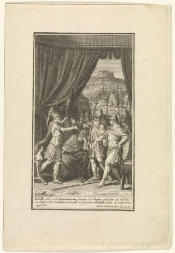 Quarrel Between Achilles and Agamemnon