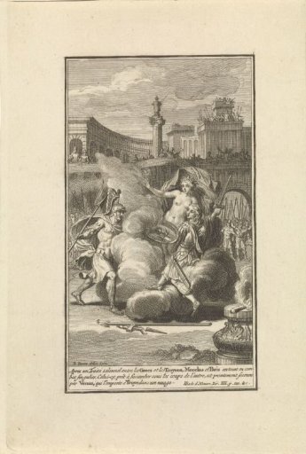 The Fight Between Menelaus and Paris